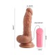FAAK Toptan Seks Oyuncakları, Titreşimli Gerçekçi 13.5cm Dildo Vibratör