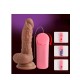 FAAK Toptan Seks Oyuncakları, Titreşimli Gerçekçi 13.5cm Dildo Vibratör