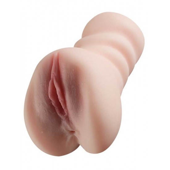 FAAK Toptan Seks Oyuncakları, Anal ve Vajinal Çift Girişli Gerçekçi Mastürbatör 600Gr.