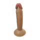 FAAK Toptan Seks Oyuncakları, Gerçekçi Testissiz Melez Dildo 18 cm
