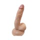 FAAK Toptan Seks Oyuncakları, Gerçekci Titreşimli Kumandalı Realistik Vantuzlu Dildo Vibratör 19cm