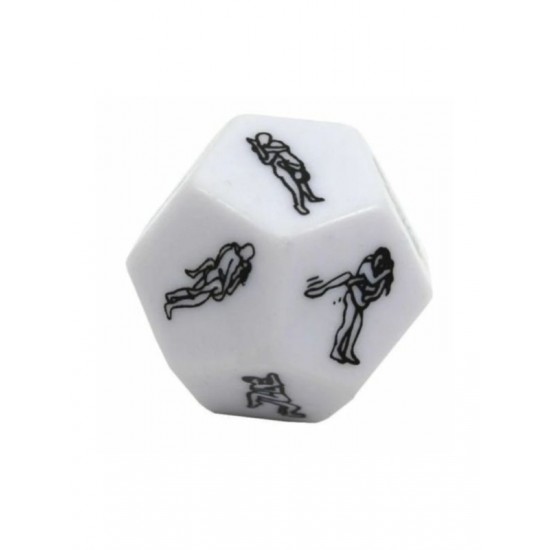 FAAK Toptan Seks Oyuncakları, Kamasutra Pozisyon Zarı - Beyaz