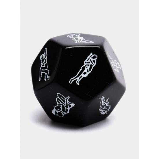 FAAK Toptan Seks Oyuncakları, Kamasutra Pozisyon Zarı - Siyah