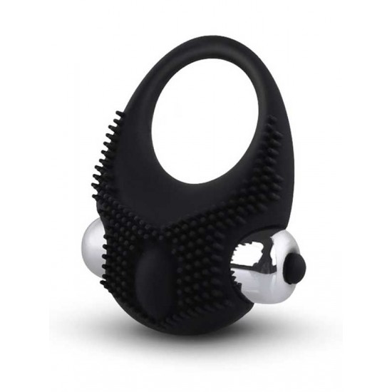 FAAK Toptan Seks Oyuncakları, Titreşimli Pili Değiştirilebilir Penis Halkası Siyah