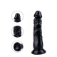 FAAK Toptan Seks Oyuncakları, Vantuzlu Zenci Gerçekçi Siyah Dildo 20cm