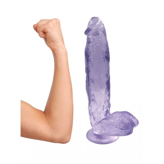 FAAK Toptan Seks Oyuncakları, Büyük Boy Testisli Vantuzlu Mavi Jel Dildo 32cm FAAK Toptan Seks Oyuncakları, Büyük Boy Testisli Vantuzlu Mavi Jel Dildo 32cm
