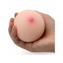 Anal Girişli Dolgulu Göğüs Şeklinde Mastürbatör