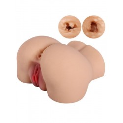 Realistik Doggy ve Misyoner Pozisyon Gerçekçi Kalça Mastürbatör 1.1kg 