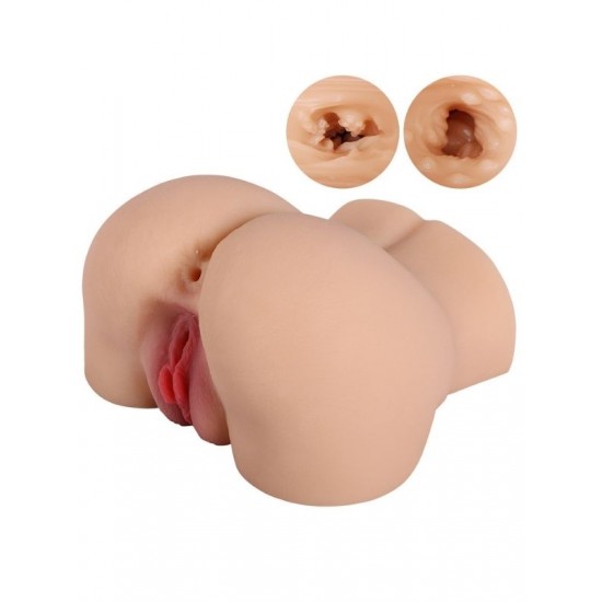 FAAK Toptan Seks Oyuncakları, Realistik Doggy ve Misyoner Pozisyon Gerçekçi Kalça Mastürbatör 1.1kg