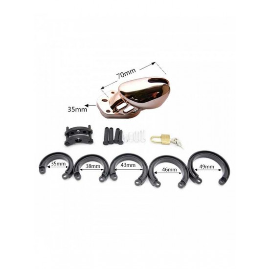 FAAK Toptan Seks Oyuncakları, BDSM Fetiş Kilitli Plastik Penis Kafesi