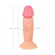 Realdo 11cm Gerçekçi Vantuzlu Dildo