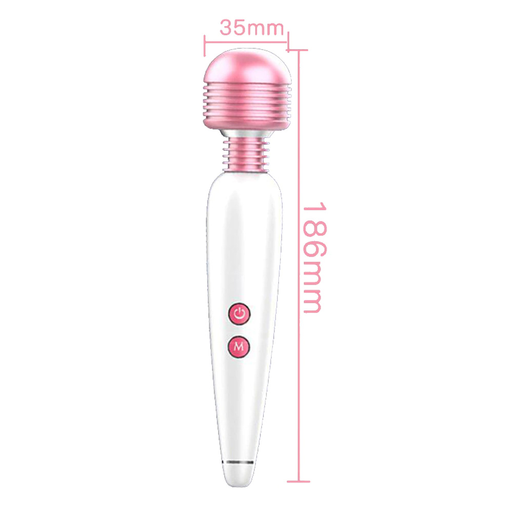 Vibex USB Şarjlı 12 Hızlı Wand Vibratör Vibex USB Şarjlı 12 Hızlı Wand Vibratör