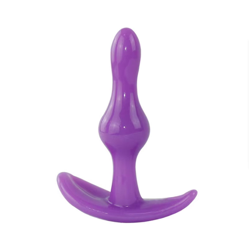 Backpart 2 Boğumlu Silikon Anal Tıkaç - Mor Backpart 2 Boğumlu Silikon Anal Tıkaç - Mor